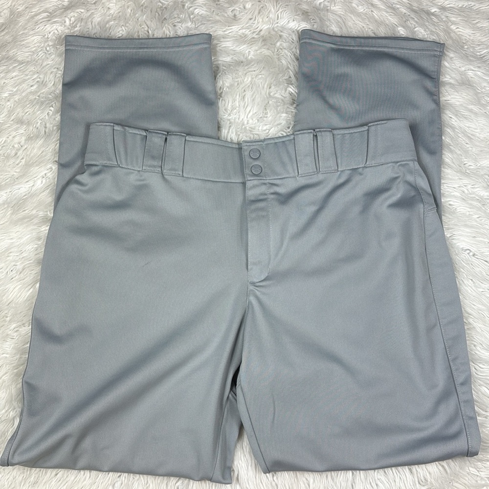 Under Armour Light Gray Men’s Baseball Pants - Picture 2 of 6